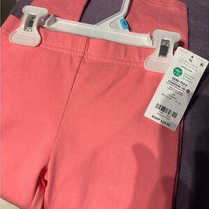 NWT Carters Pink Kids Leggings Pants 5T